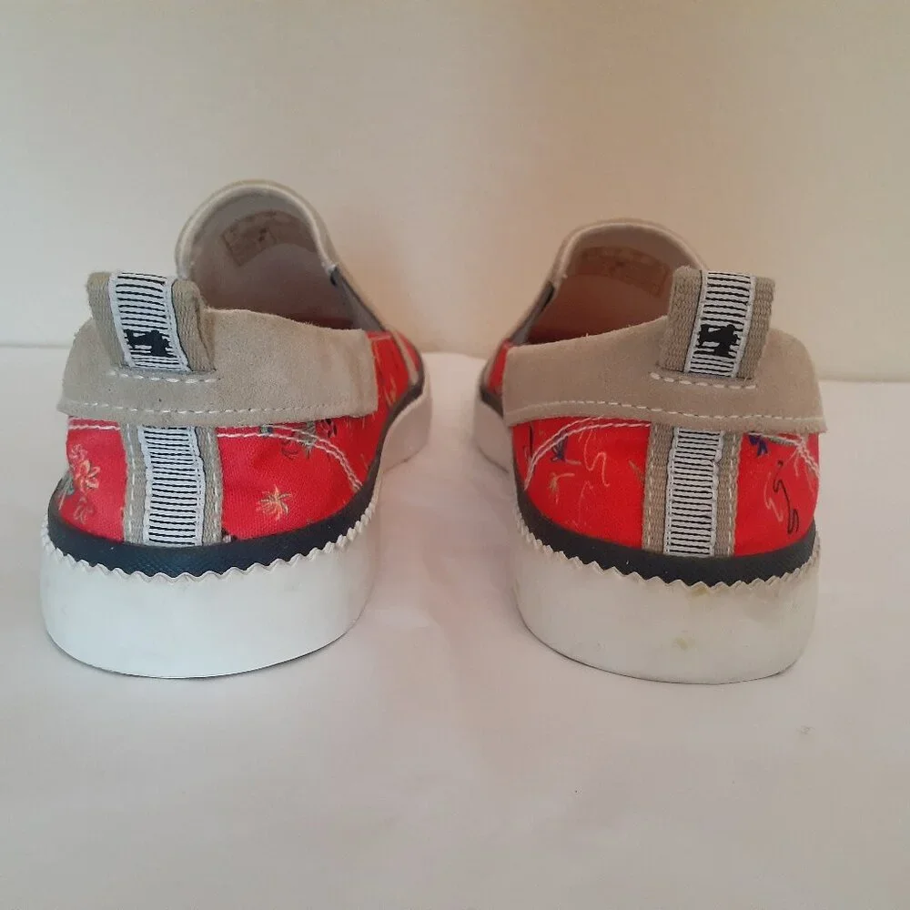 Scotch & Soda Hawaiian Print Slip-on Shoes